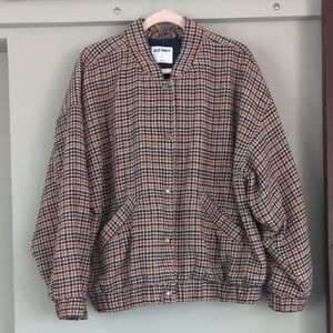 Old Navy Multicolor Houndstooth Jacket